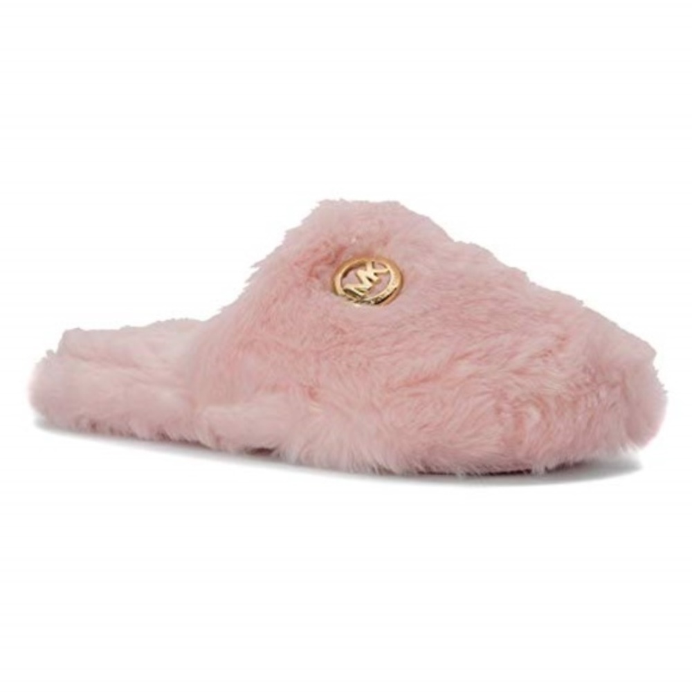 CHRISTMAS GIFT! MICHAEL KORS PINK SLIPPERS - Picture 1 of 4